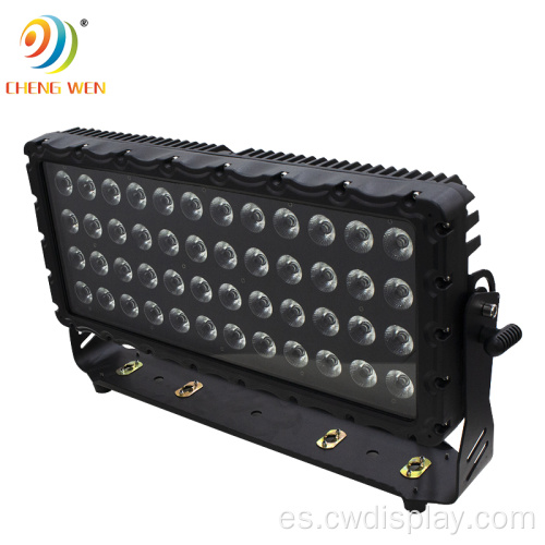 Luz de lavadora de pared LED de 48 piezas impermeable al aire libre